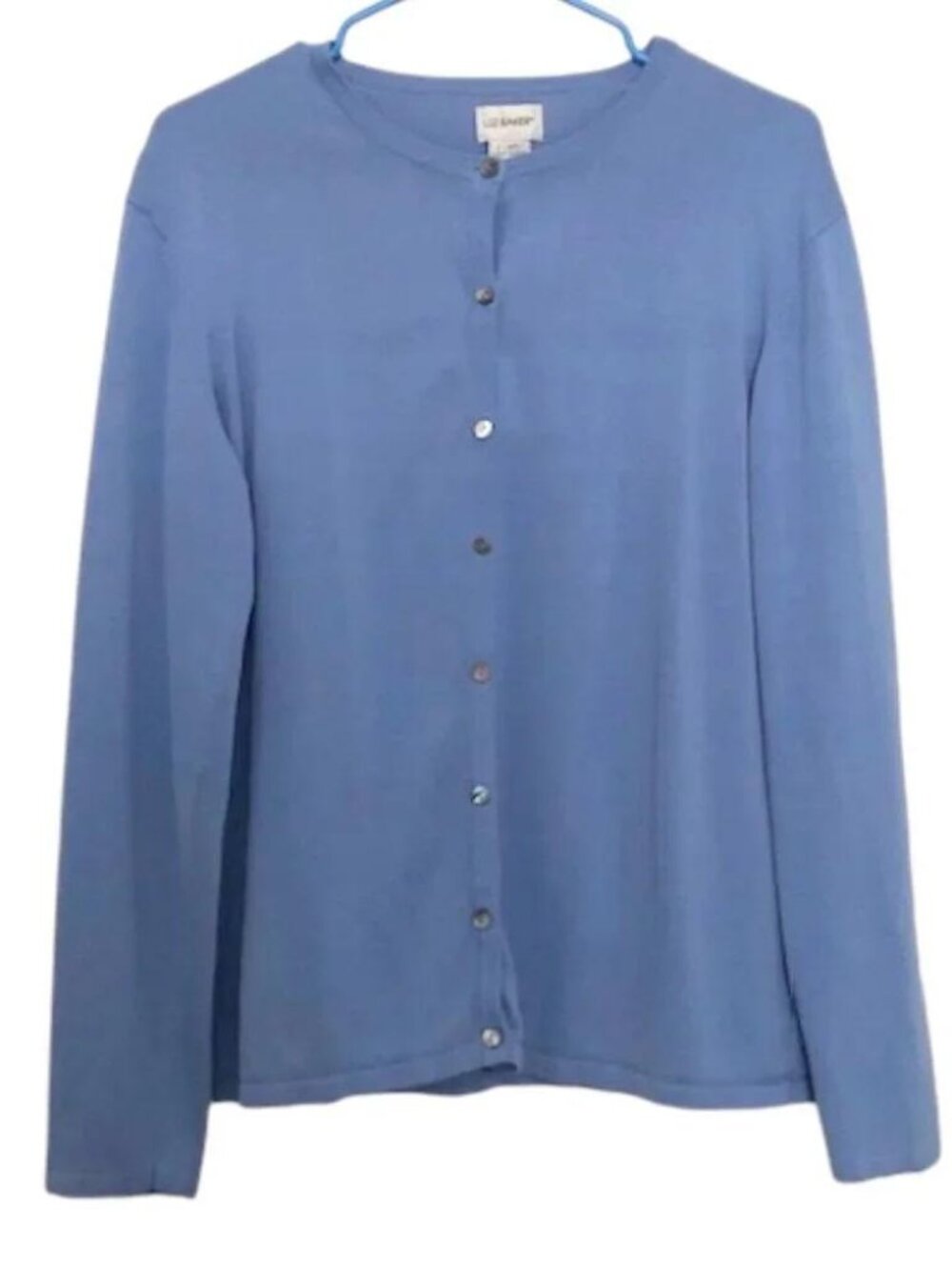 Liz Baker Long Sleeve Knit Cardigan Sweater 1X
